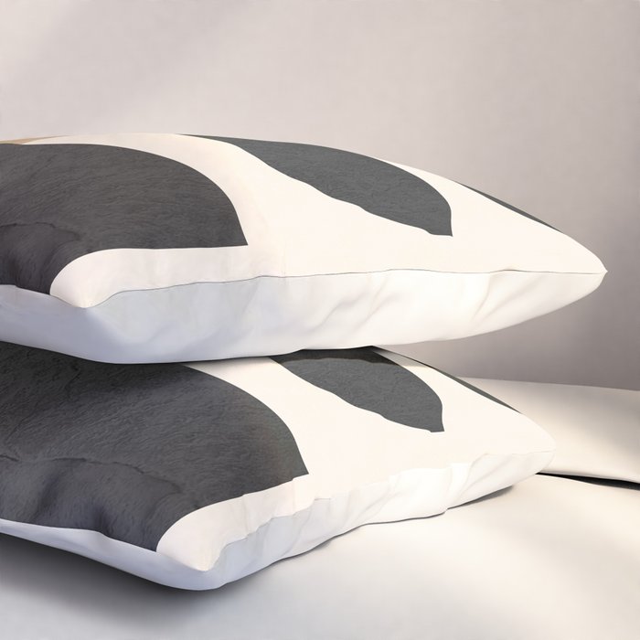 Modern Abstract Minimal Shapes 218 Pillow Sham Gallery Image 3