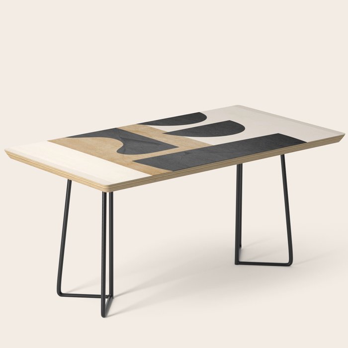 Modern Abstract Minimal Shapes 218 Coffee Table Gallery Image 1