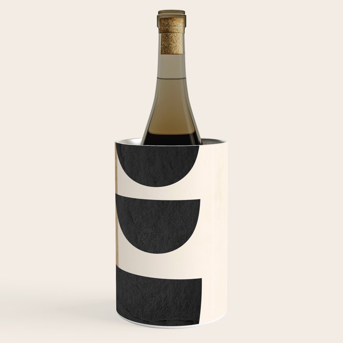 Modern Abstract Minimal Shapes 218 Wine Chiller Gallery Image 3
