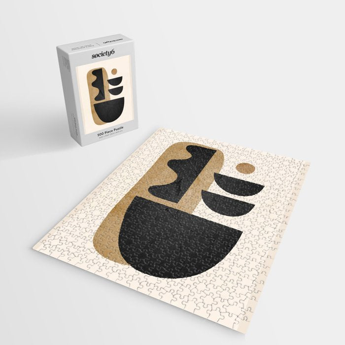 Modern Abstract Minimal Shapes 218 Jigsaw Puzzle Gallery Image 2