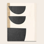 Modern Abstract Minimal Shapes 218 Notebook Gallery Image 4