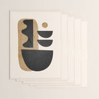 Modern Abstract Minimal Shapes 218 Wrapping Paper Gallery Image 3