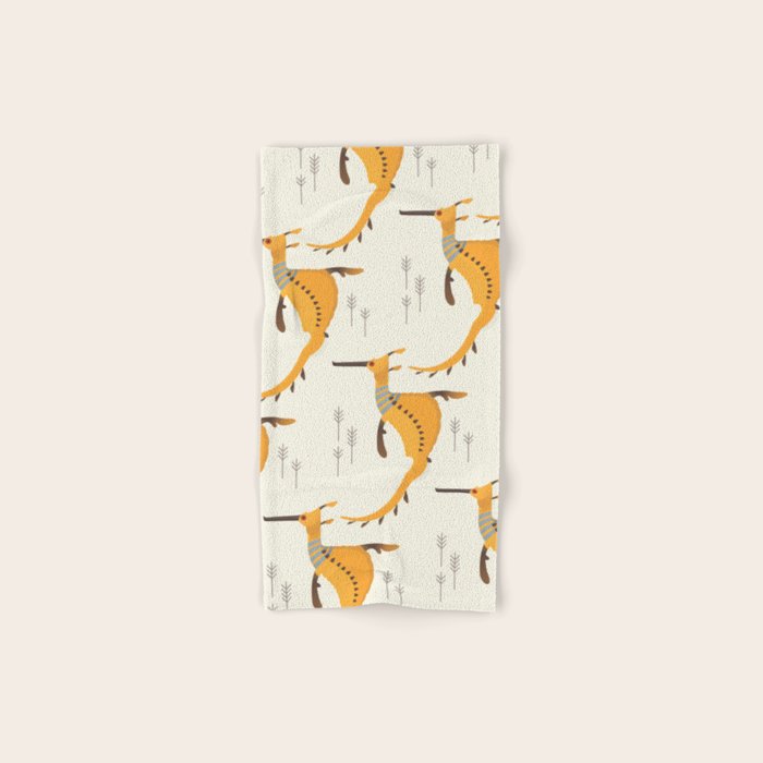 Weedy Seadragon, Marine Animal of Victoria, Australia Bath Towel Gallery Image 1