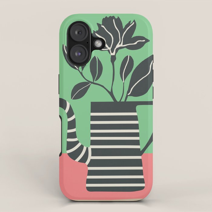 Teapot Garden 2 iPhone Case Gallery Image 1