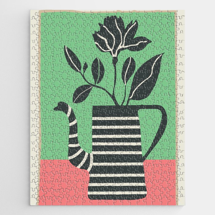 Teapot Garden 2 Jigsaw Puzzle Gallery Image 1