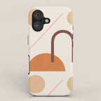 Abstraction_GEOMETRIC_SHAPE_ART_Minimalism_001C iPhone Case Gallery Image 1
