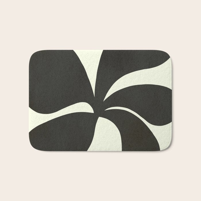 Abstract-botanical 16 Bath Mat Gallery Image 1