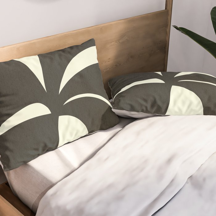 Abstract-botanical 16 Pillow Sham Gallery Image 2