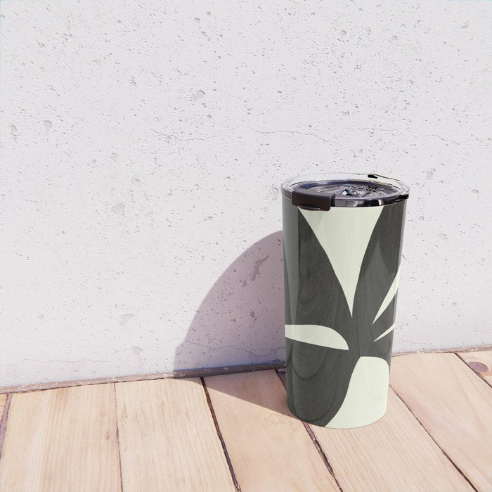 Abstract-botanical 16 Travel Mug Gallery Image 4