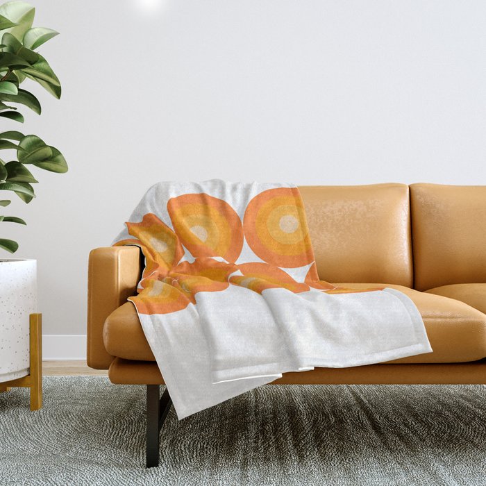 Retro 05 Throw Blanket Gallery Image 1