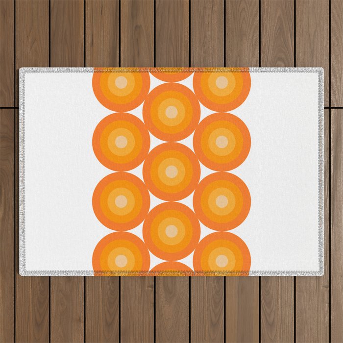 Retro 05 Outdoor Rug Gallery Image 1