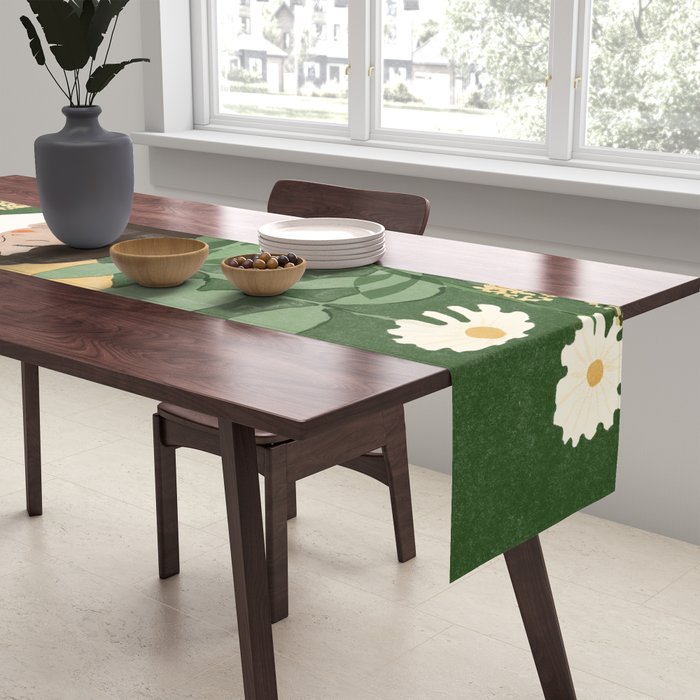 Sleeping on the books Table Runner Gallery Image 2