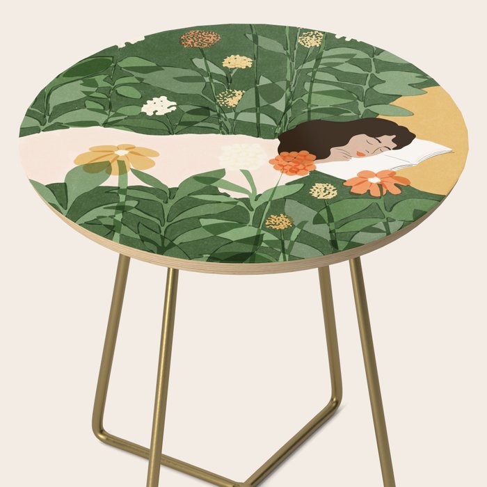 Sleeping on the books Side Table Gallery Image 2