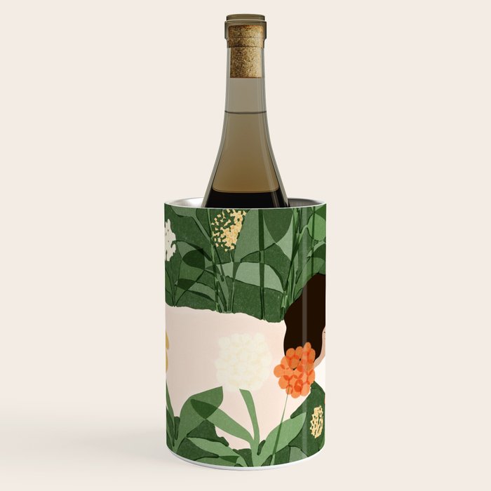 Sleeping on the books Wine Chiller Gallery Image 1