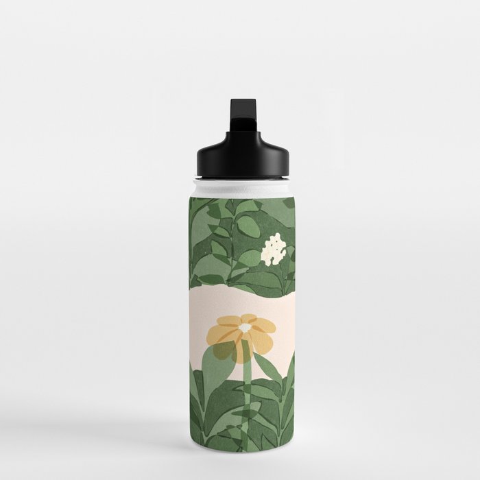 Sleeping on the books Water Bottle Gallery Image 3