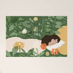 Sleeping on the books Welcome Mat Gallery Image 1