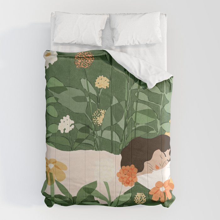 Sleeping on the books Comforter Gallery Image 1