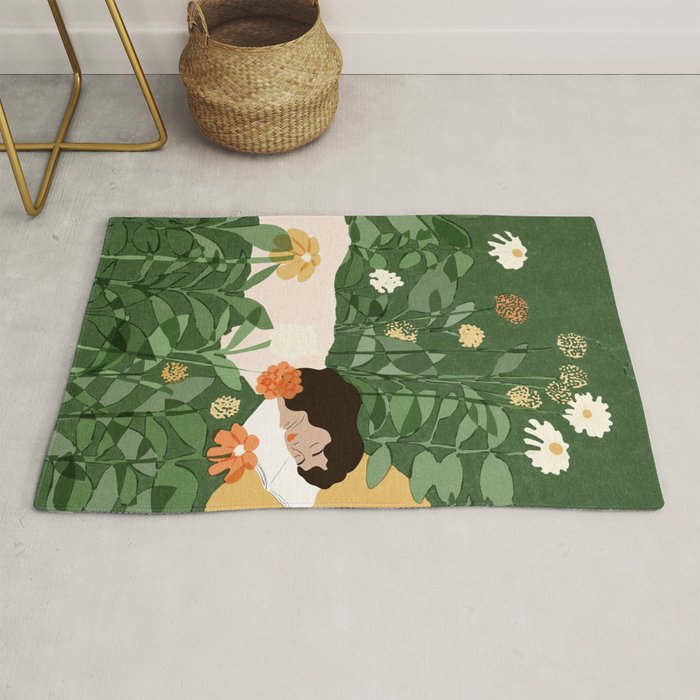 Sleeping on the books Rug Gallery Image 1