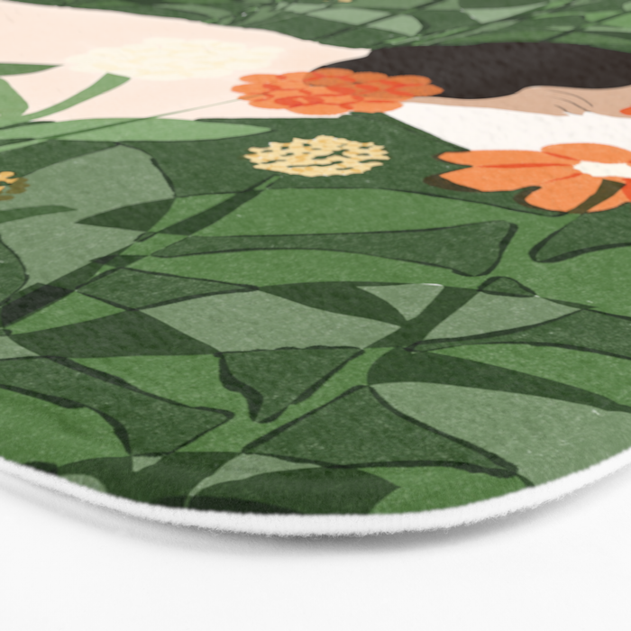 Sleeping on the books Bath Mat Gallery Image 3