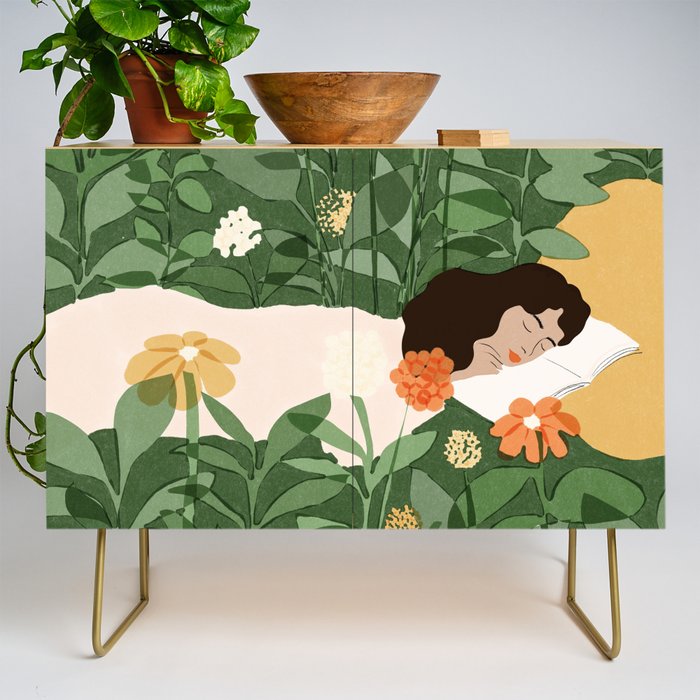 Sleeping on the books Credenza Gallery Image 1