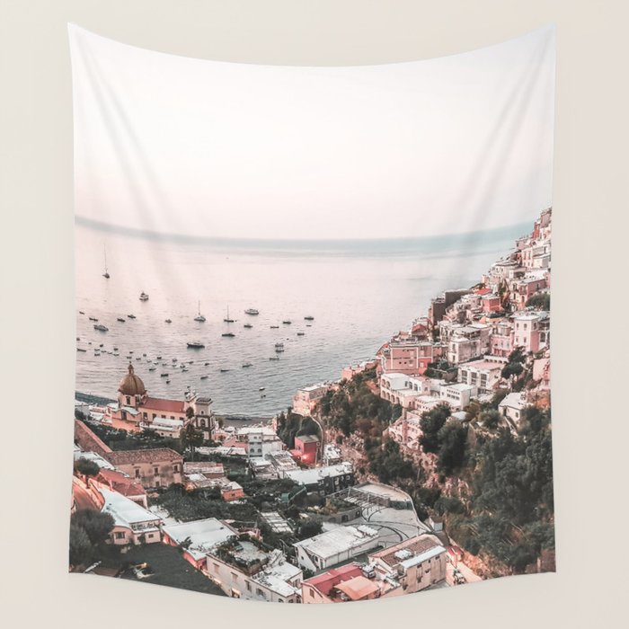 Italy Coast Amalfi Wall Tapestry Gallery Image 4