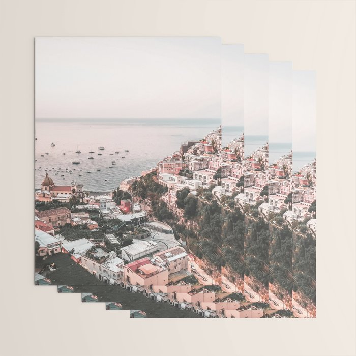 Italy Coast Amalfi Wrapping Paper Gallery Image 3
