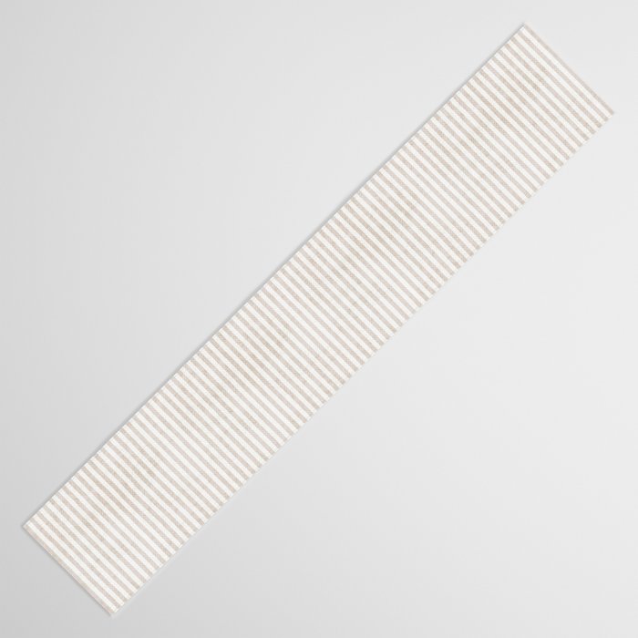  AEGEAN WIDE TICKING STRIPE JUTE Table Runner Gallery Image 3