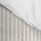  AEGEAN WIDE TICKING STRIPE JUTE Comforter Gallery Image 4