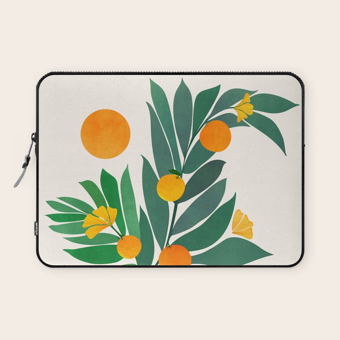 Summer's End With Oranges Laptop Sleeve Gallery Image 1