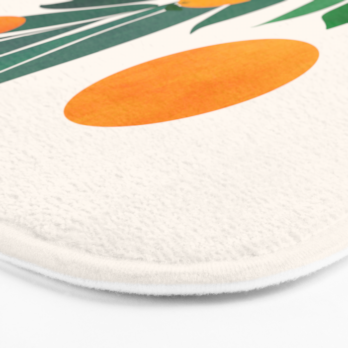 Summer's End With Oranges Bath Mat Gallery Image 3