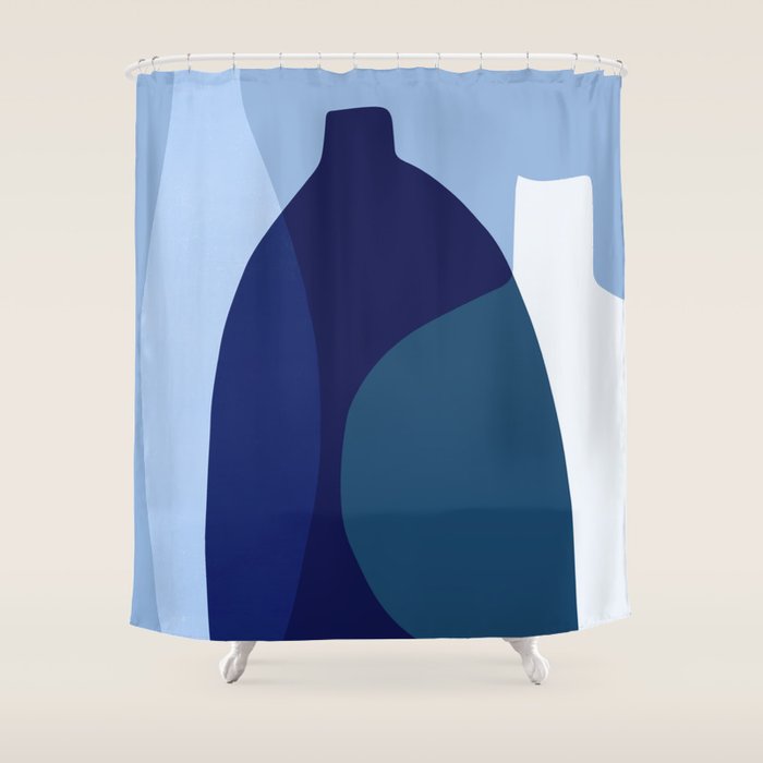 Glass vases II Shower Curtain Gallery Image 1