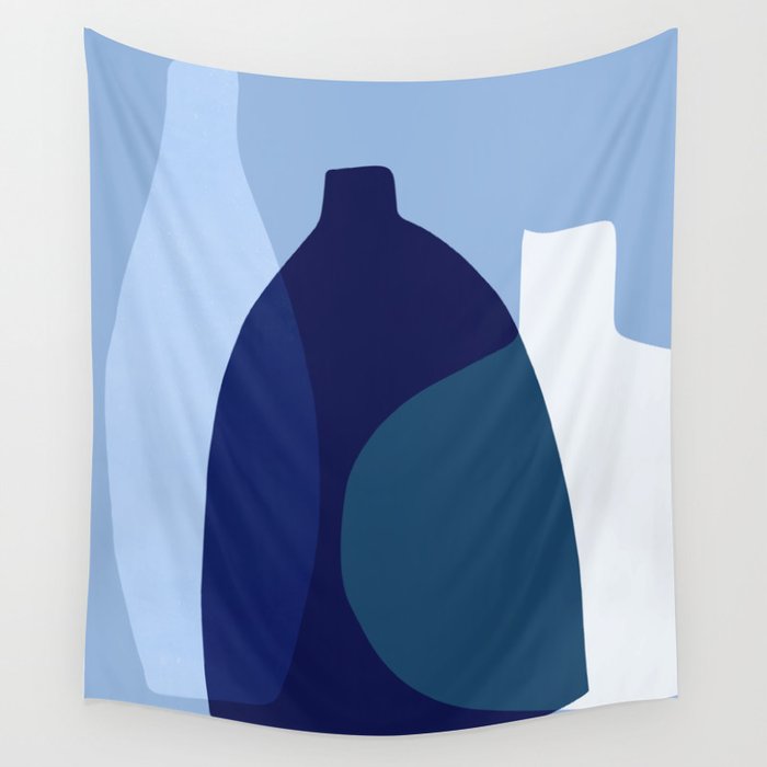 Glass vases II Wall Tapestry Gallery Image 1