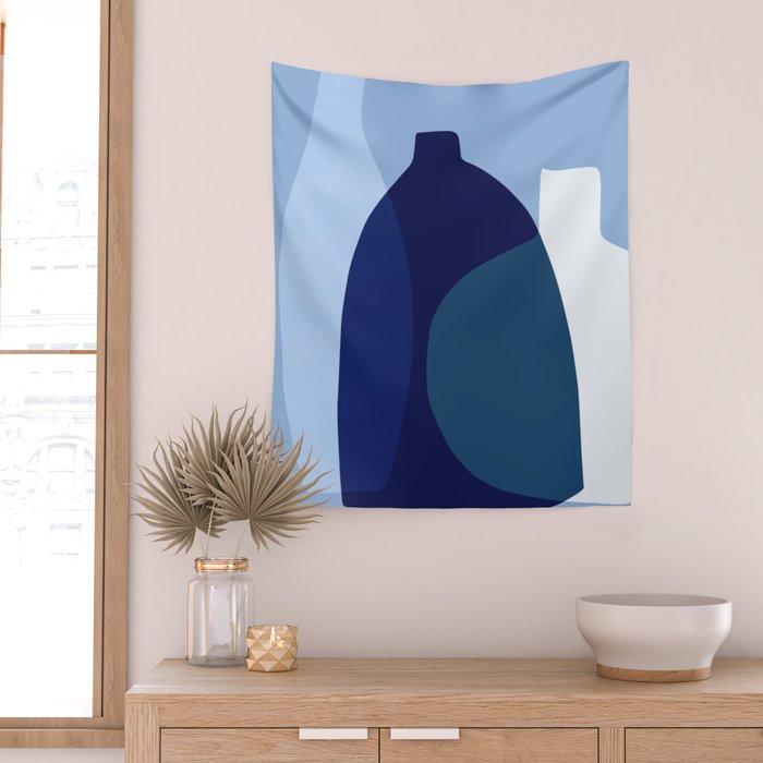 Glass vases II Wall Tapestry Gallery Image 2