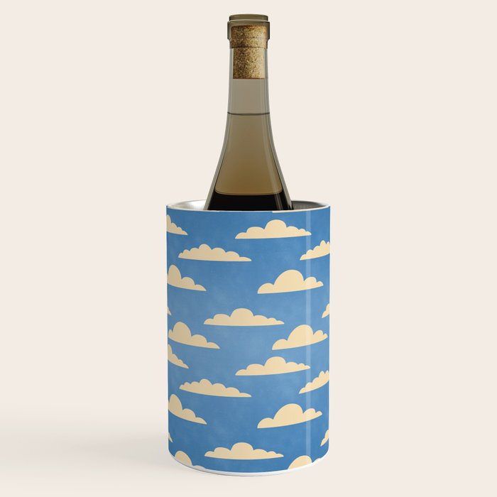 cartoony clouds Wine Chiller Gallery Image 3