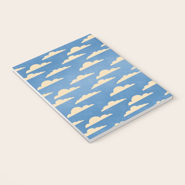 cartoony clouds Notebook Gallery Image 3