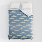 cartoony clouds Comforter Gallery Image 6