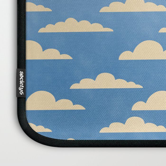 cartoony clouds Laptop Sleeve Gallery Image 3