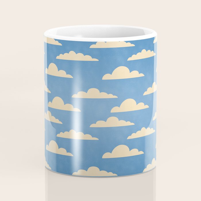 cartoony clouds Coffee Mug Gallery Image 4