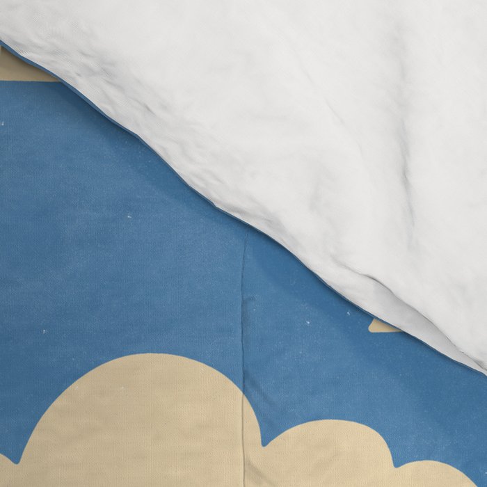 cartoony clouds Comforter Gallery Image 4