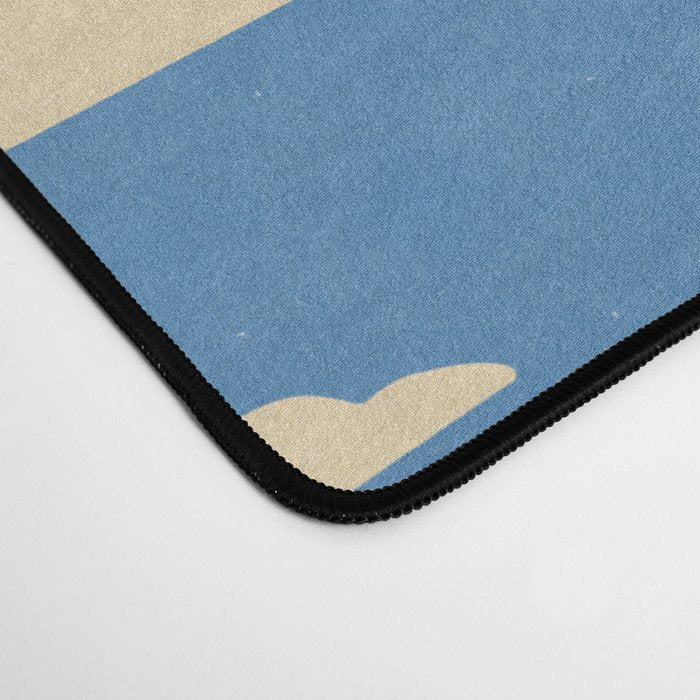 cartoony clouds Desk Mat Gallery Image 4