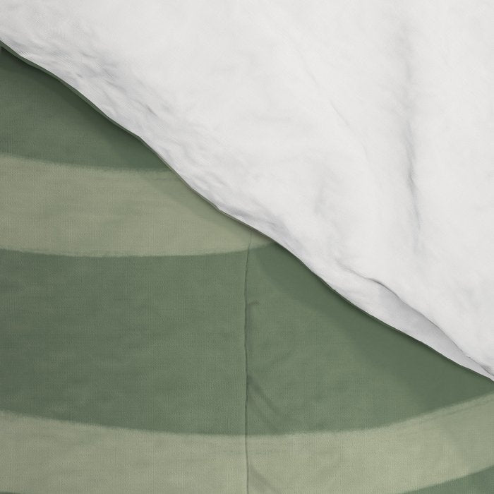Topographic Map / Grayish Green Comforter Gallery Image 4
