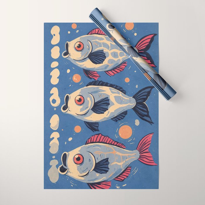 Sardines  Wrapping Paper Gallery Image 1