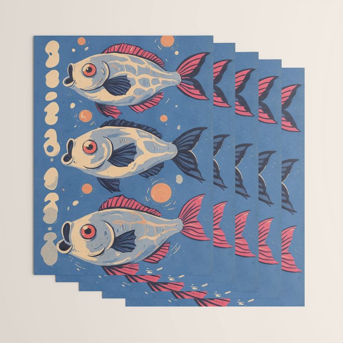 Sardines  Wrapping Paper Gallery Image 3