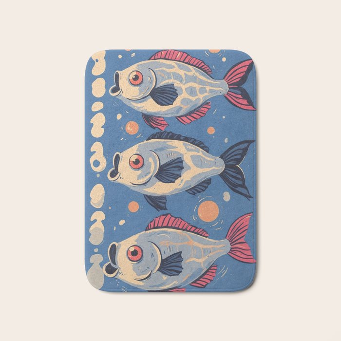Sardines  Bath Mat Gallery Image 1