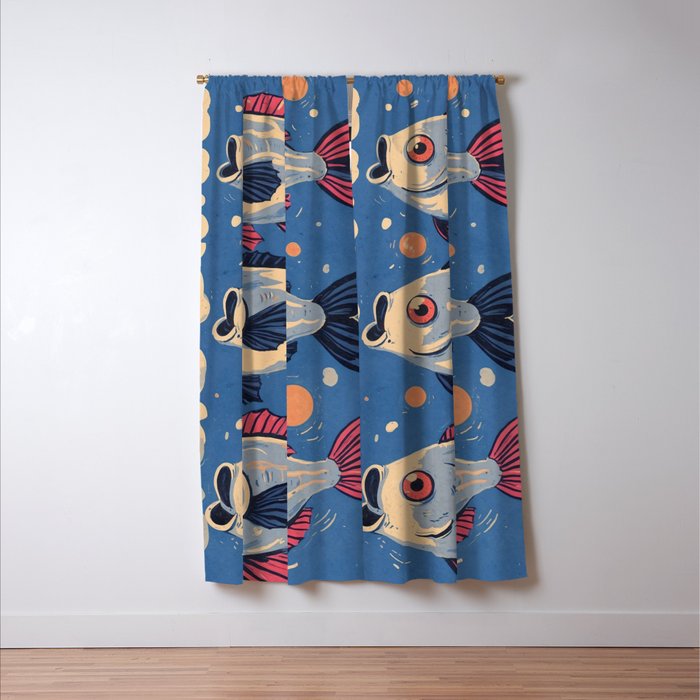Sardines  Window Curtain Gallery Image 3