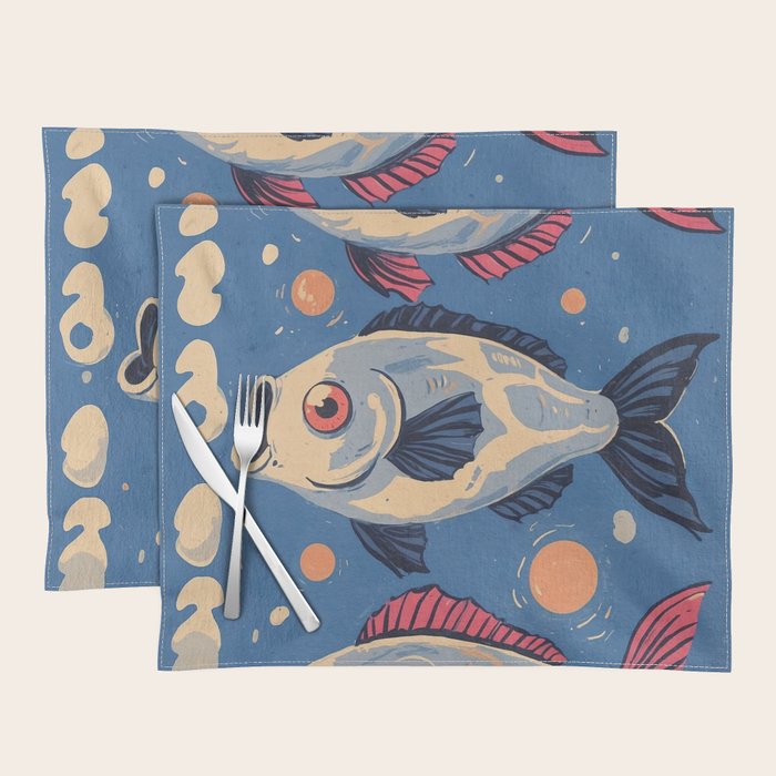 Sardines  Placemat Gallery Image 1
