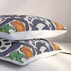 Oranges talavera tile abstract pattern modern decoration Pillow Sham Gallery Image 3
