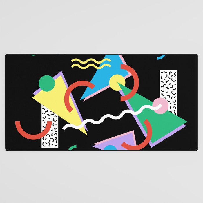 Memphis pattern 87 - 80s / 90s Retro Desk Mat Gallery Image 3