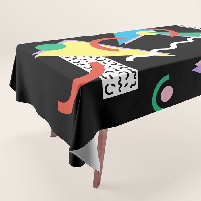 Memphis pattern 87 - 80s / 90s Retro Tablecloth Gallery Image 1