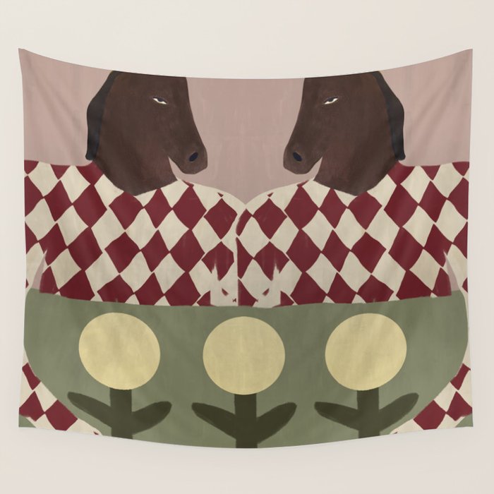 First Date Wall Tapestry Gallery Image 4